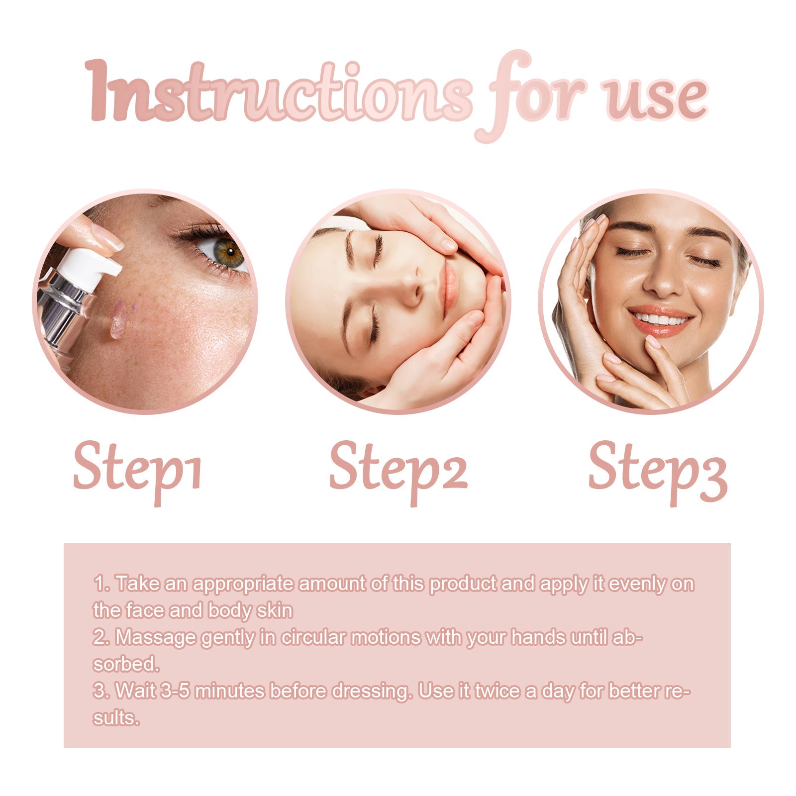 Smoothing Body Serum Hydrating Skin Repair Moisturizing Treatment Daily