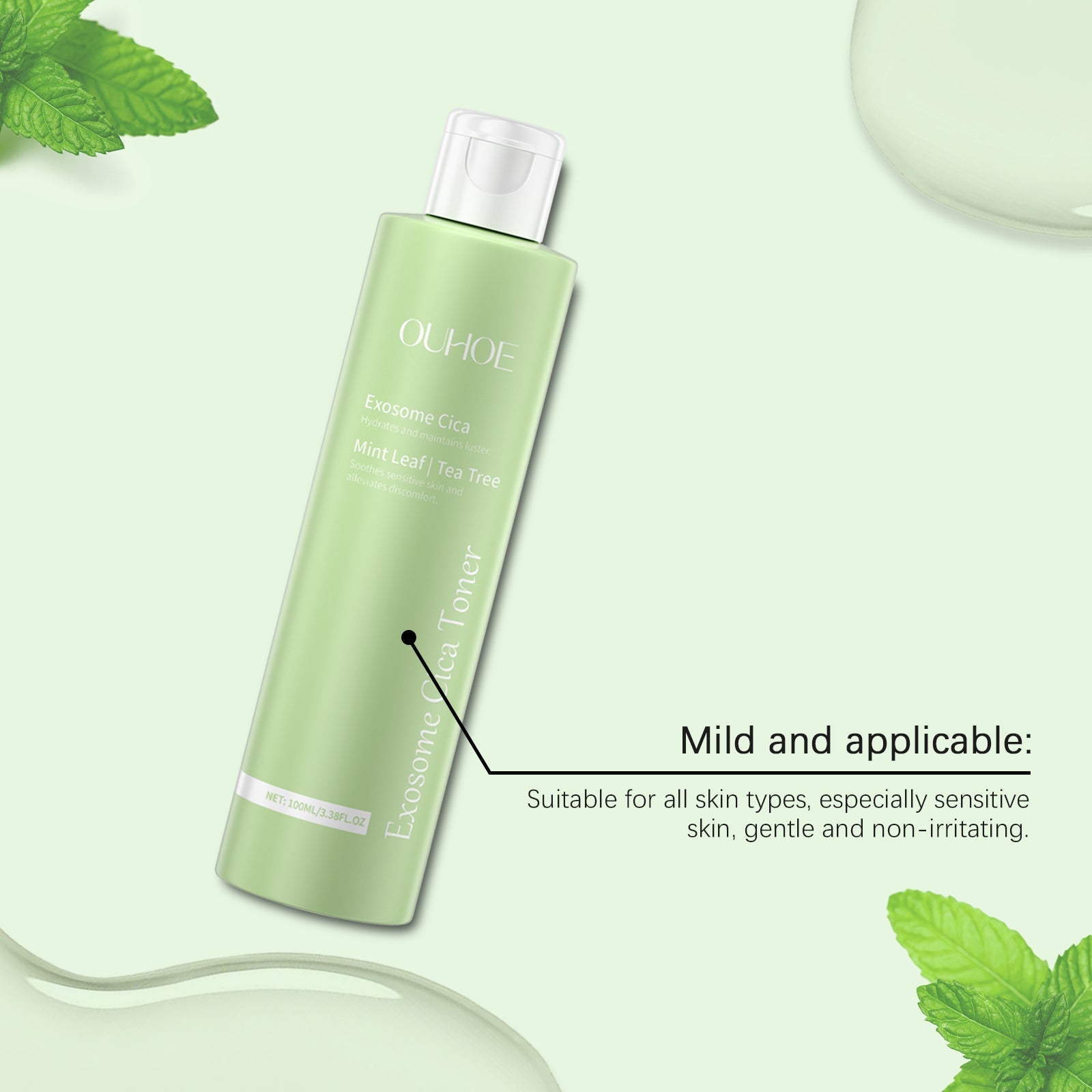 Centella Hydrating Soothing Facial Toner Repair Cleansing Lotion