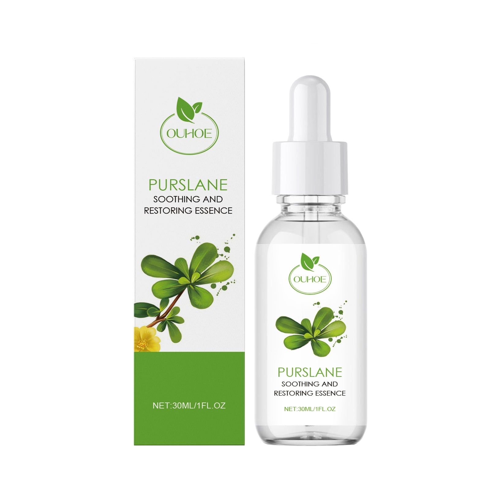 Purslane Soothing Repair Serum Hydrating Redness Relief Formula
