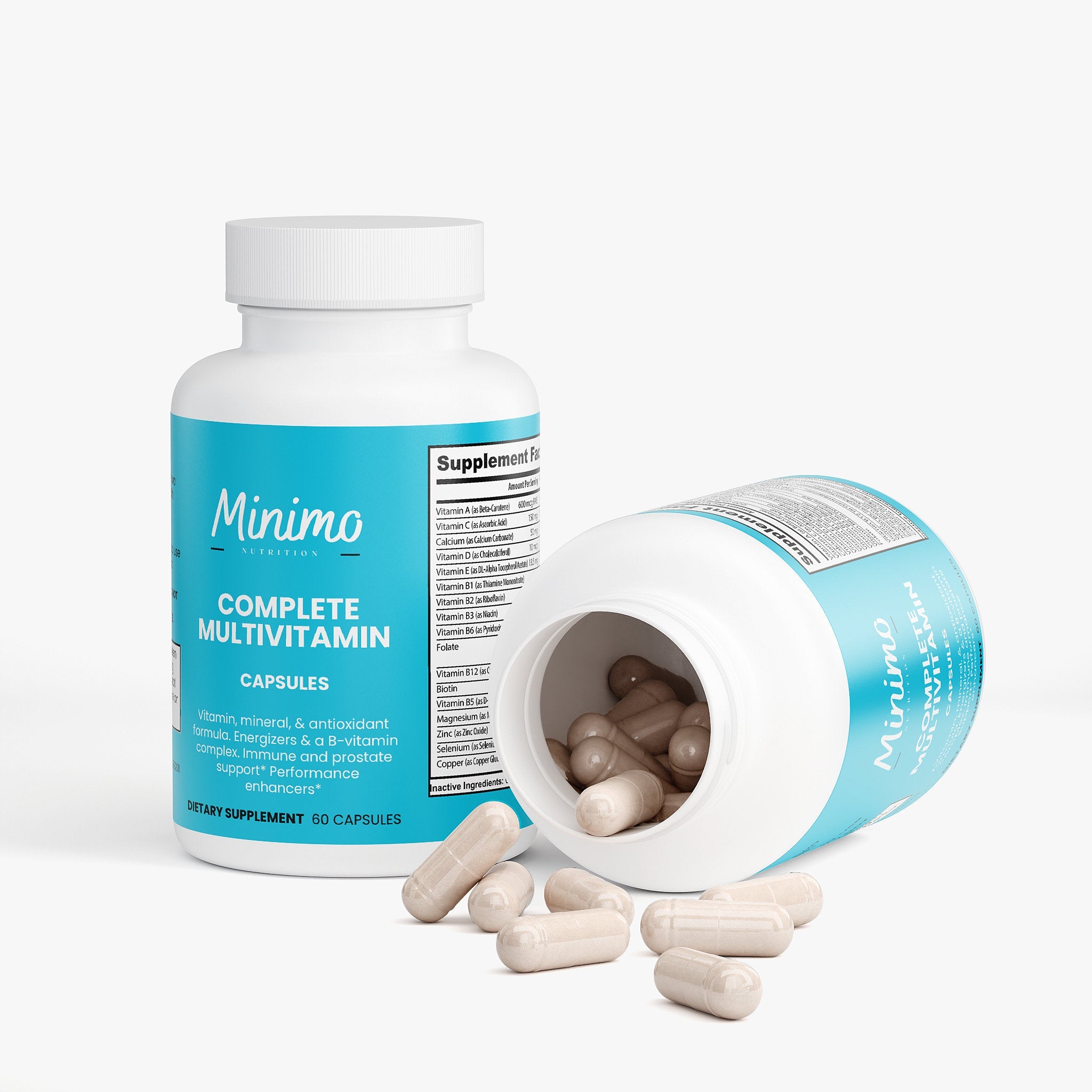 Complete Multivitamin Plus Immunity Boost 60 Count Capsules