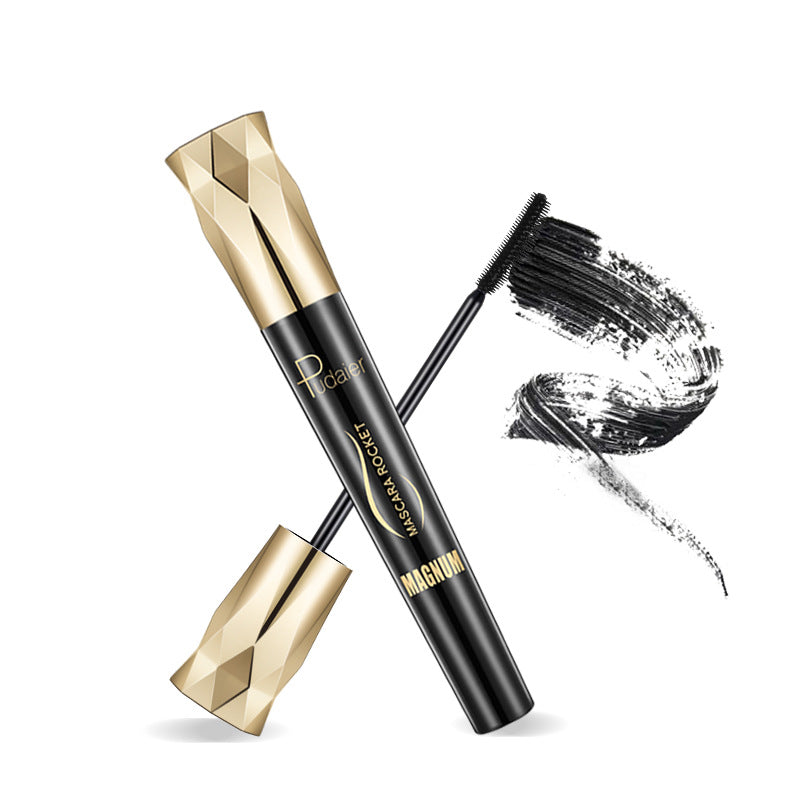 Crown Waterproof Thick Curling Smudge-Resistant Silk Mascara
