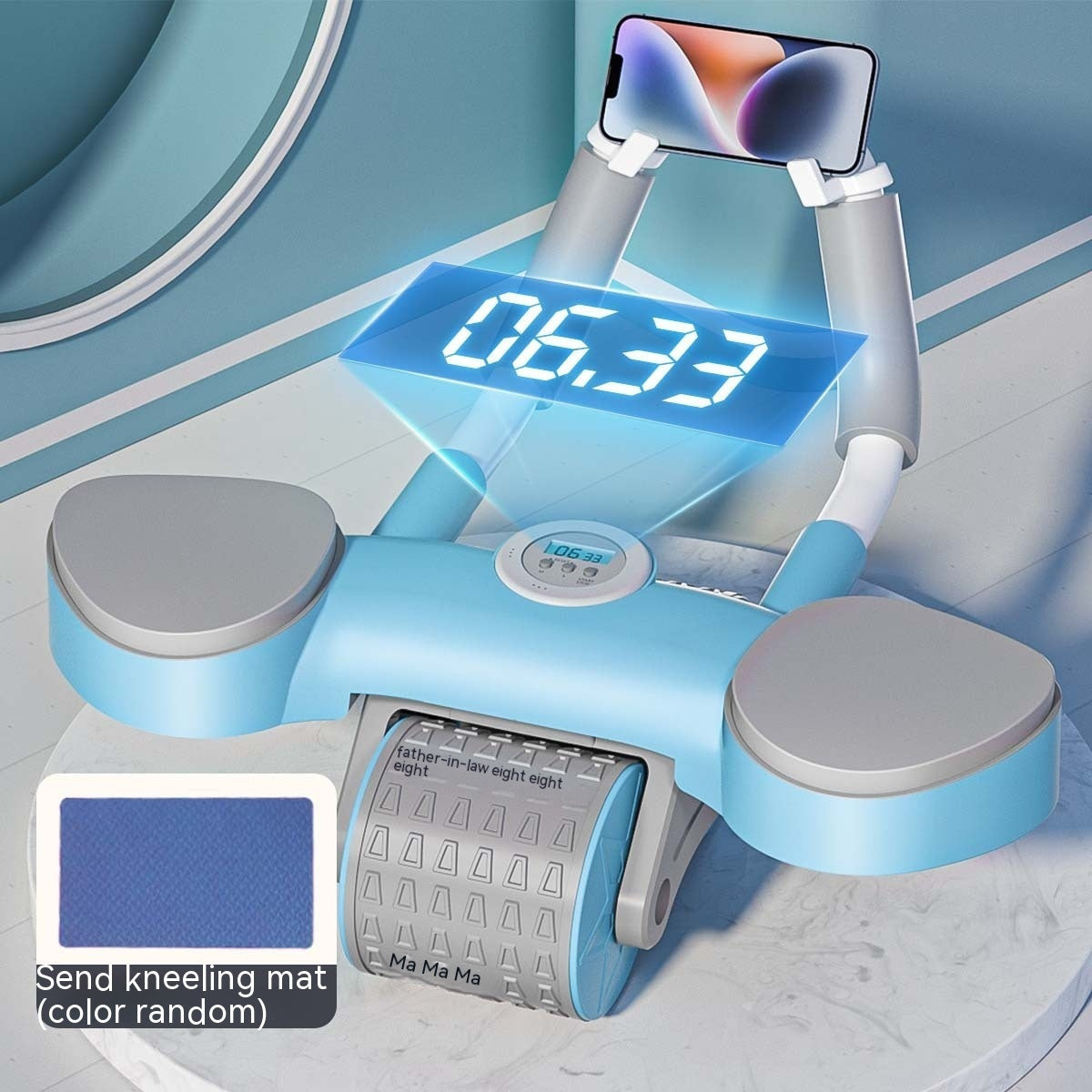 Automatic Rebound Abdominal Wheel Home Fitness Exercise Equipment