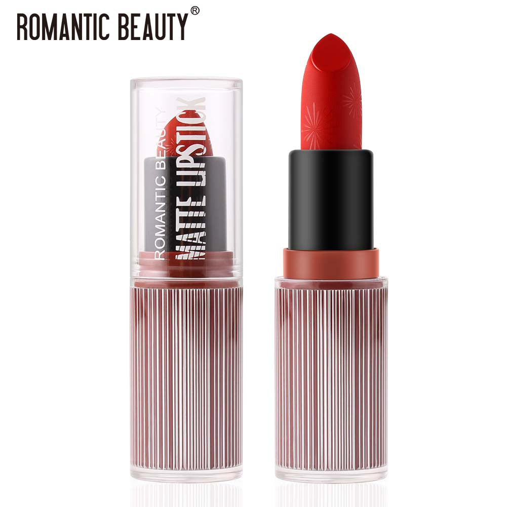 Romantic Beauty Waterproof Multi-Color Lip Gloss Transparent Tube