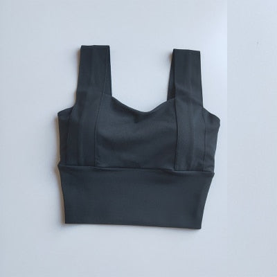 Women's Shockproof Yoga Sports Bra Workout Gym Top