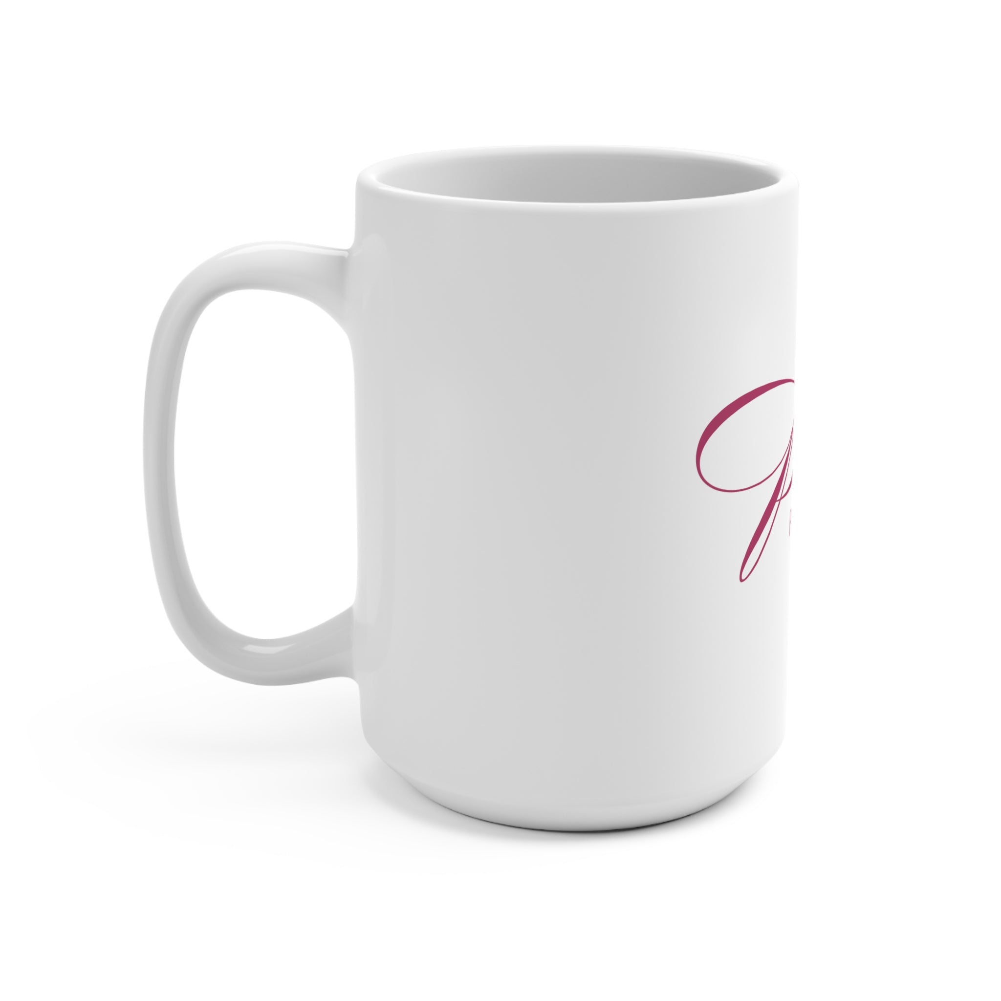 Mug — "Pure Radiant Living" Inspirational Ceramic Coffee Mug
