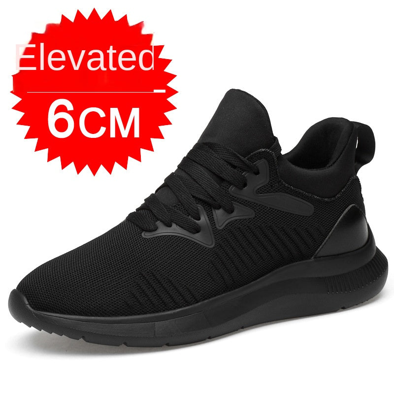 Men's Breathable Height Increasing Mesh Casual Sports Shoes