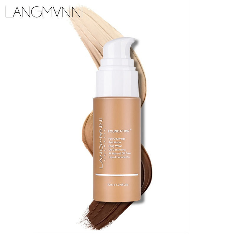 Matte Oil Control Concealer Foundation Long-Lasting Face Makeup