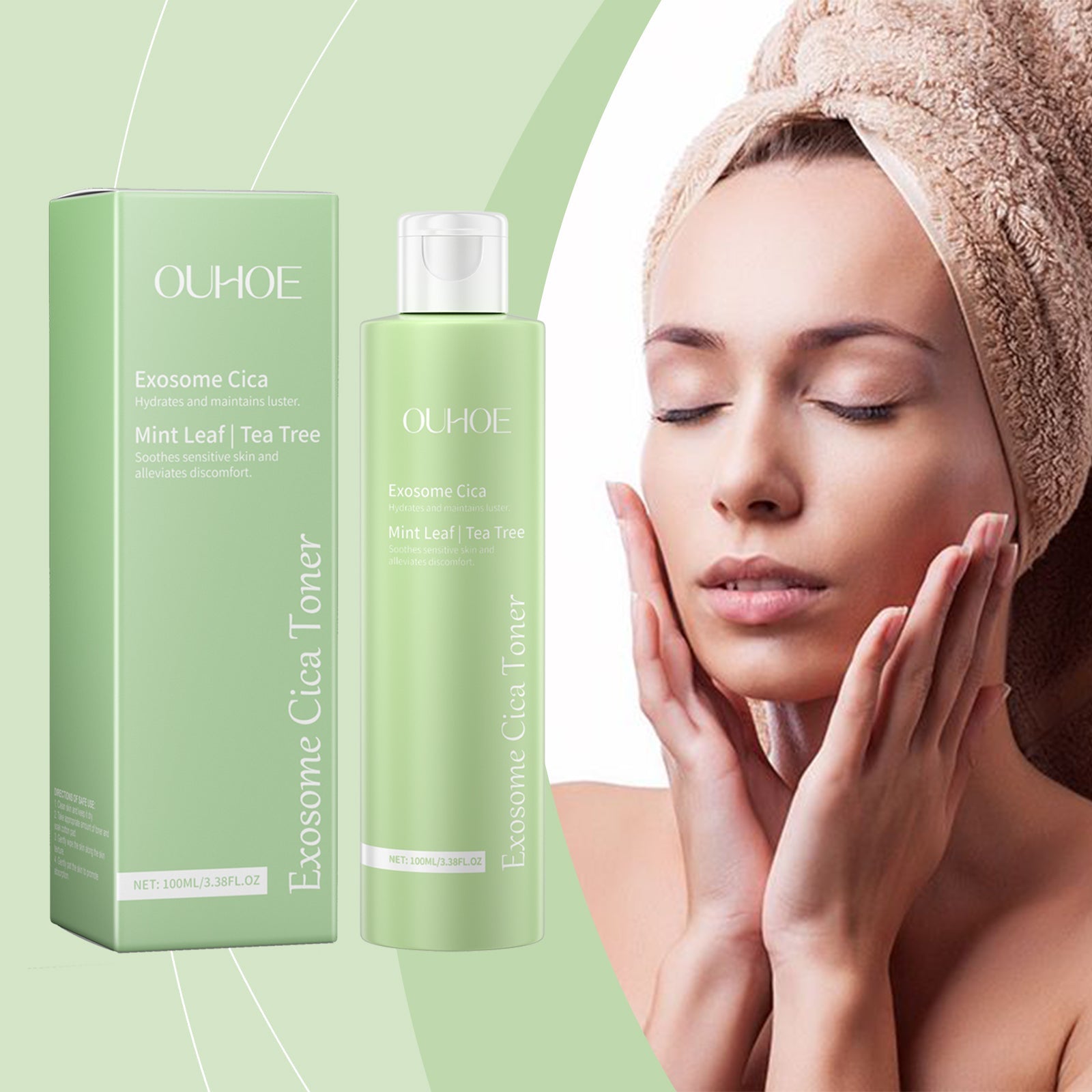 Centella Hydrating Soothing Facial Toner Repair Cleansing Lotion