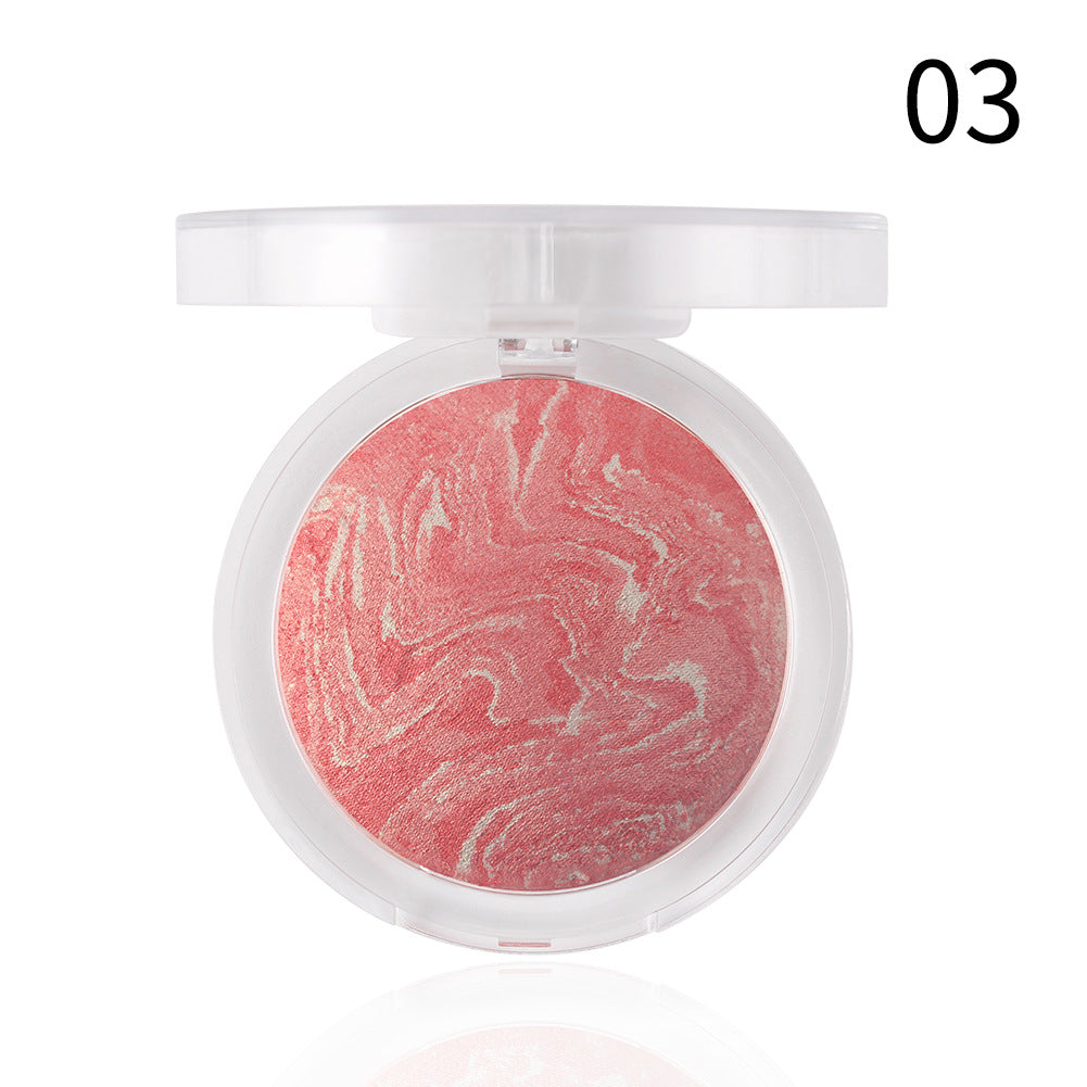Romantic Beauty Pearl Baked Blush Highlighter Makeup Palette