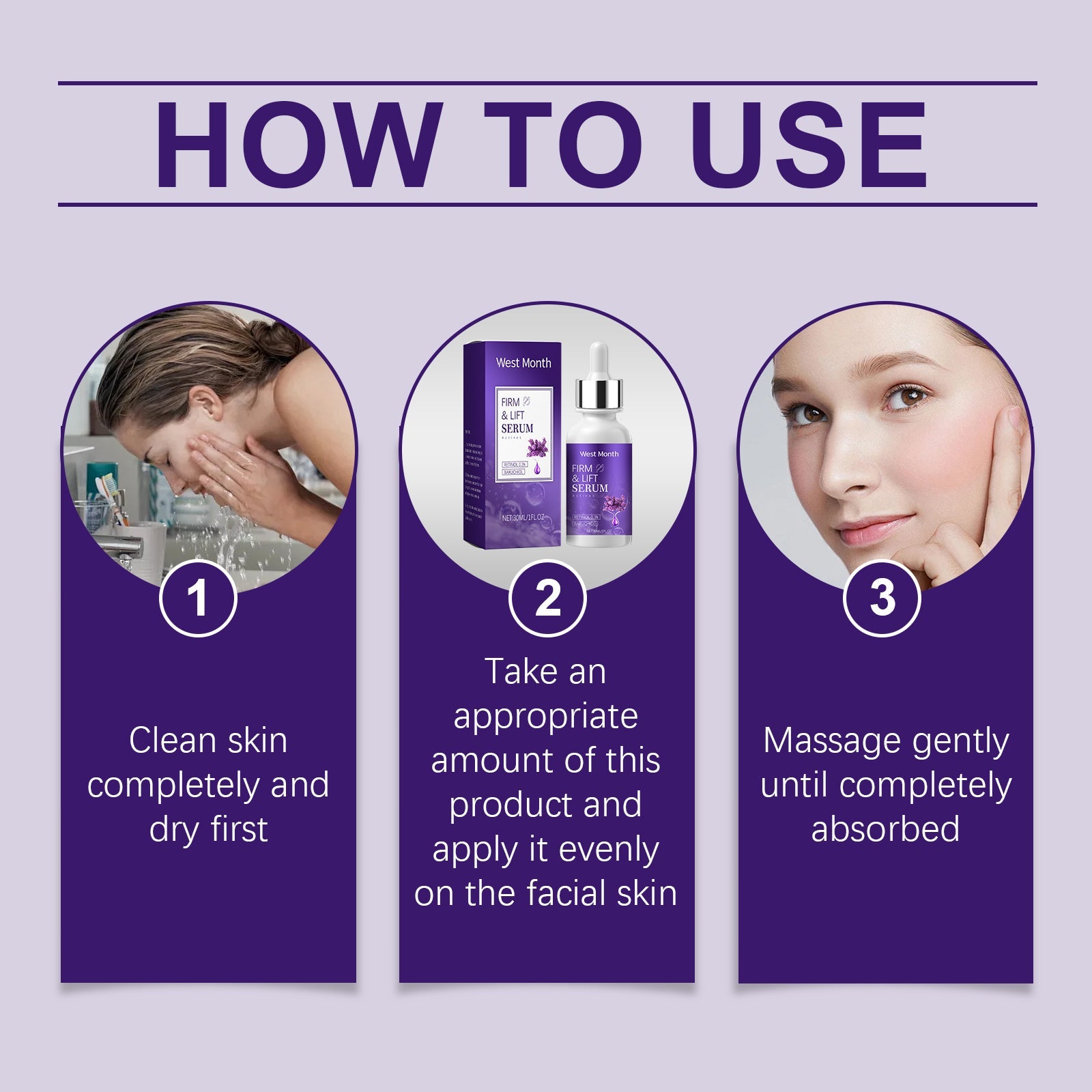 Retinol Firming Serum Hydrating Soothing Skin Care Treatment