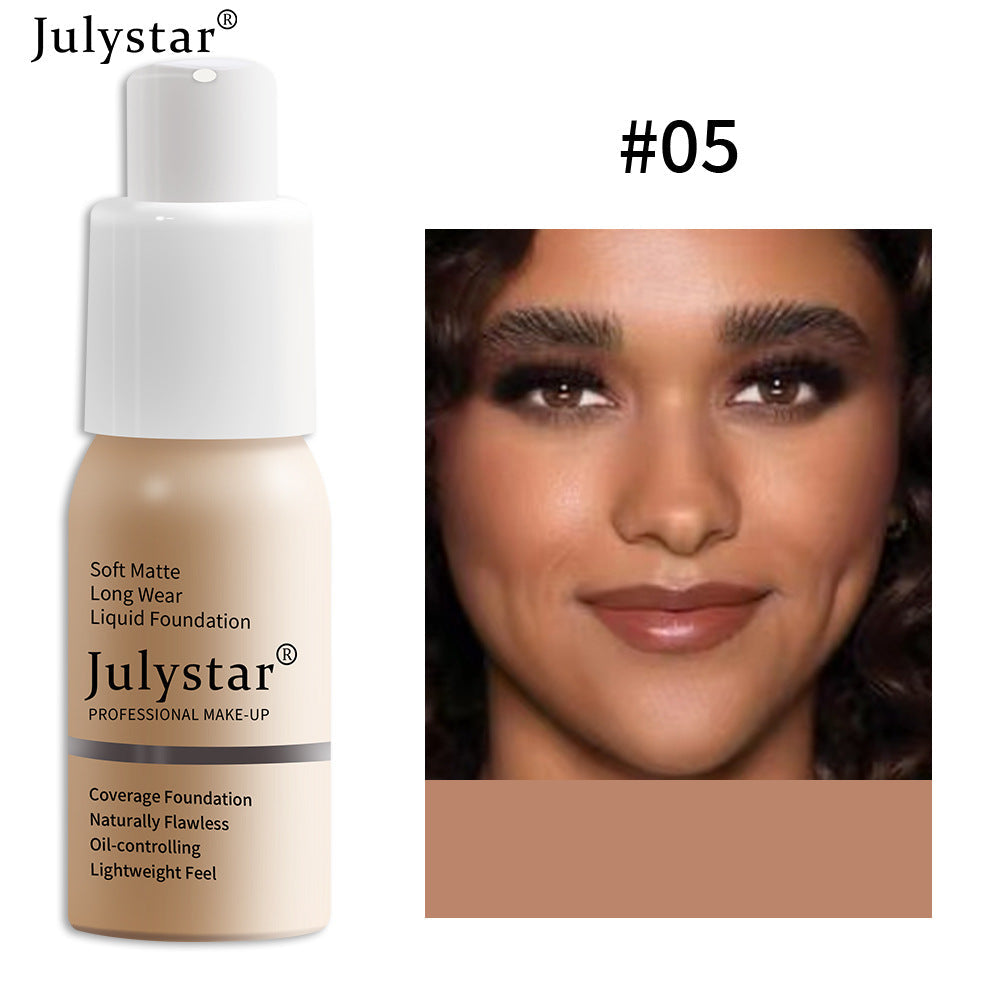 Long-Lasting Moisturizing Oil-Control Liquid BB Cream Foundation