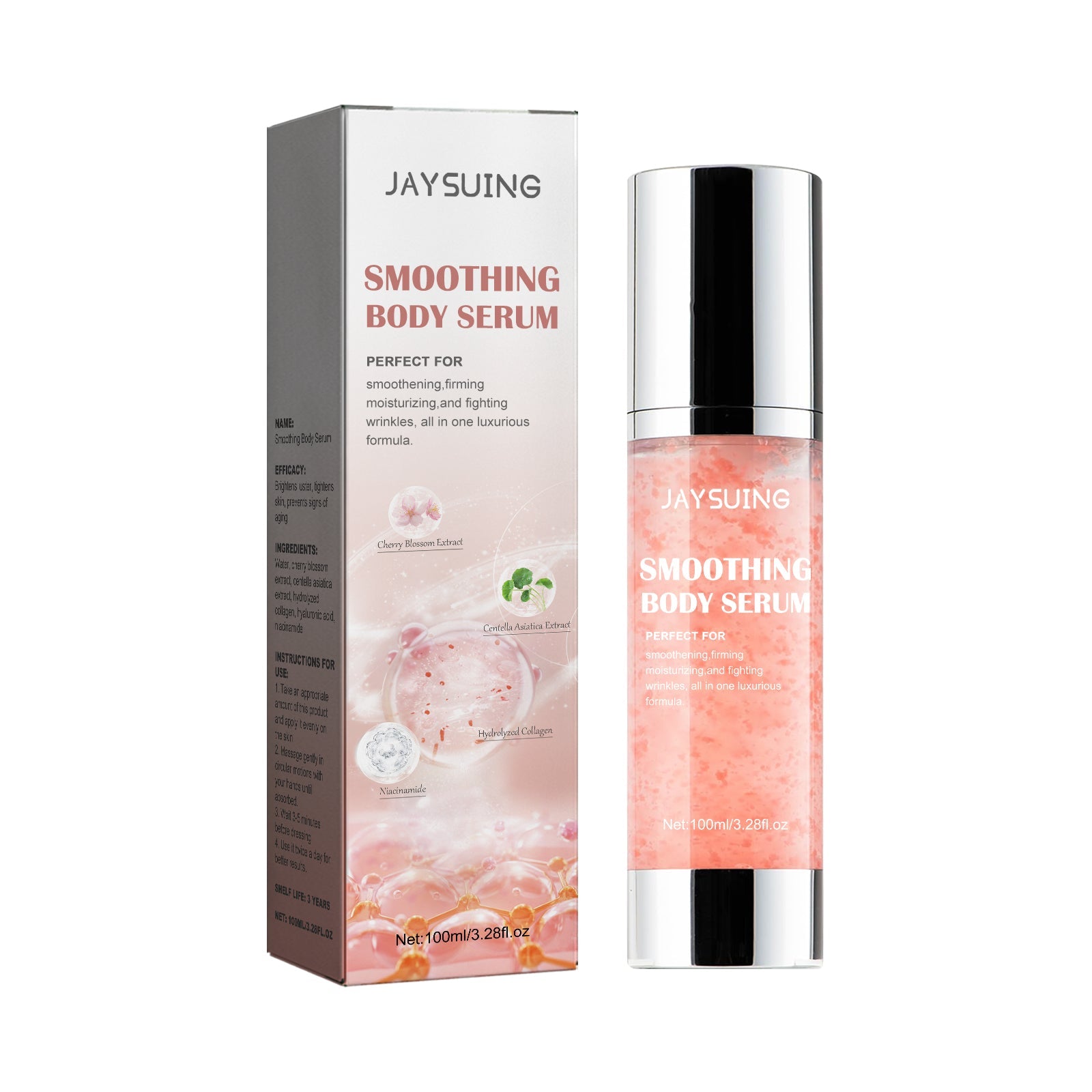 Smoothing Body Serum Hydrating Skin Repair Moisturizing Treatment Daily