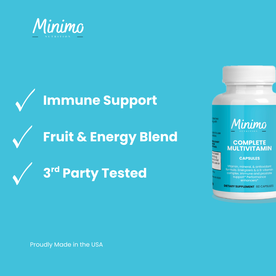 Complete Multivitamin Plus Immunity Boost 60 Count Capsules
