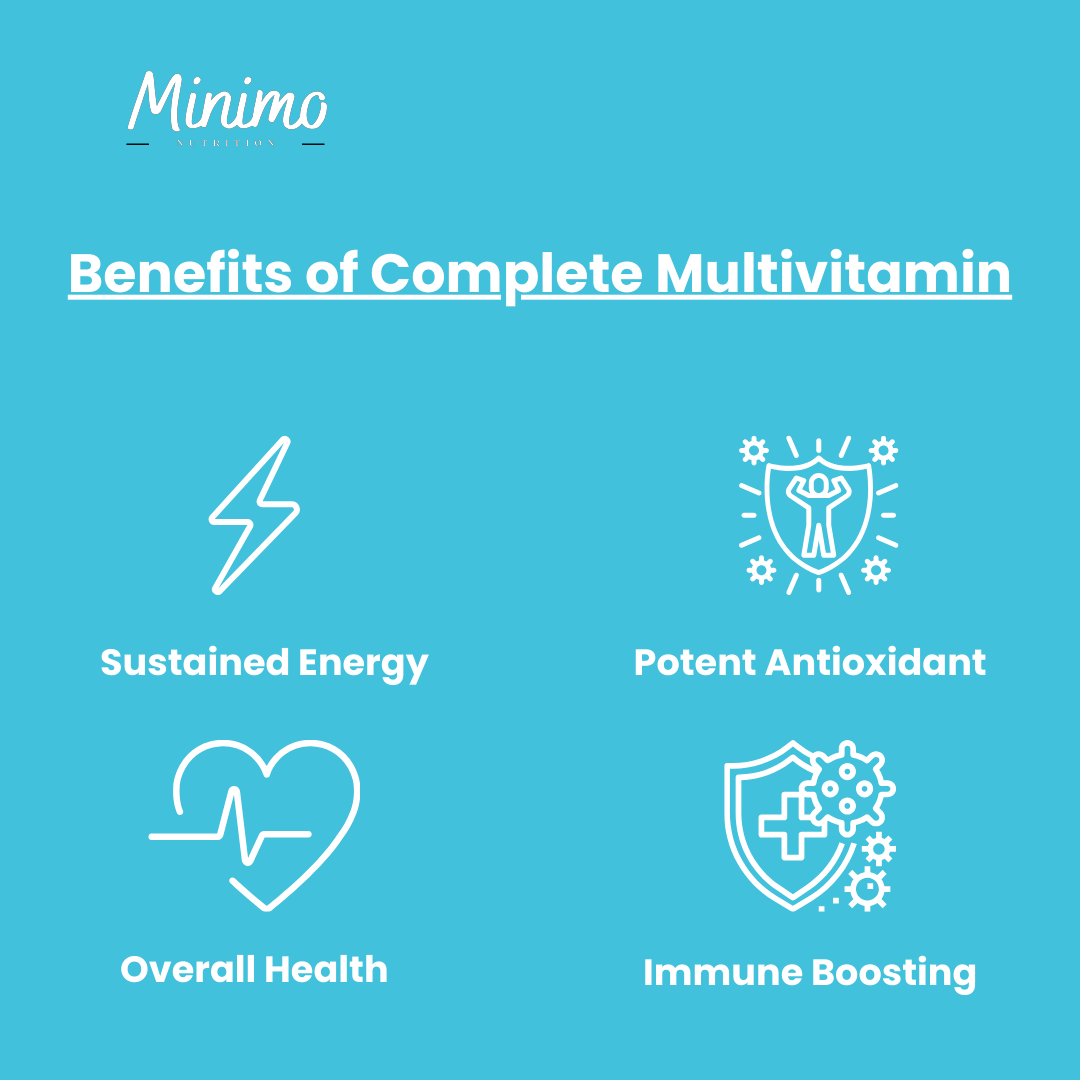 Complete Multivitamin Plus Immunity Boost 60 Count Capsules
