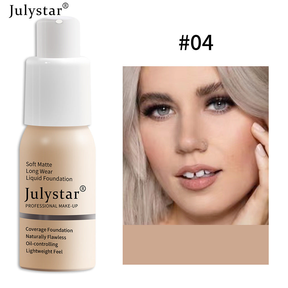 Long-Lasting Moisturizing Oil-Control Liquid BB Cream Foundation