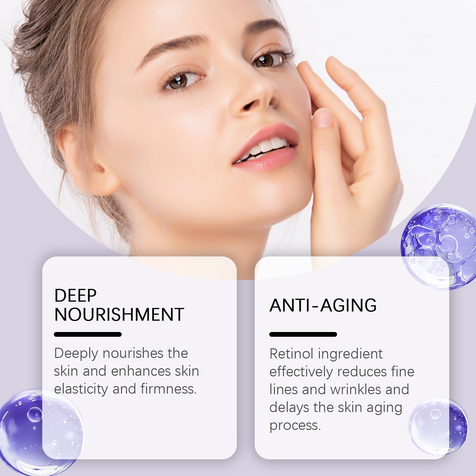 Retinol Firming Serum Hydrating Soothing Skin Care Treatment