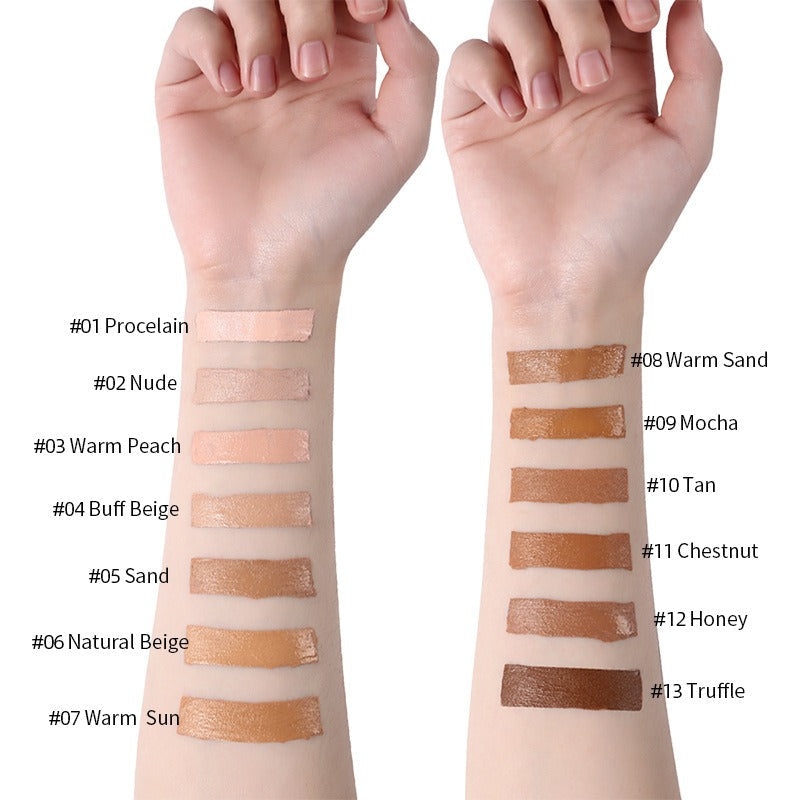 Matte Oil Control Concealer Foundation Long-Lasting Face Makeup