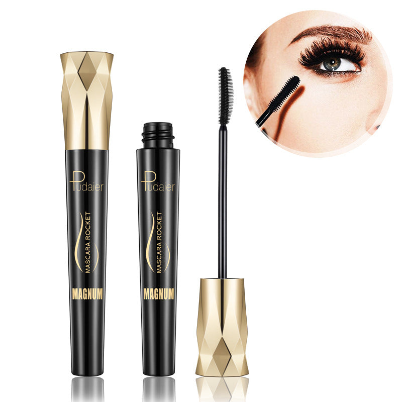 Crown Waterproof Thick Curling Smudge-Resistant Silk Mascara