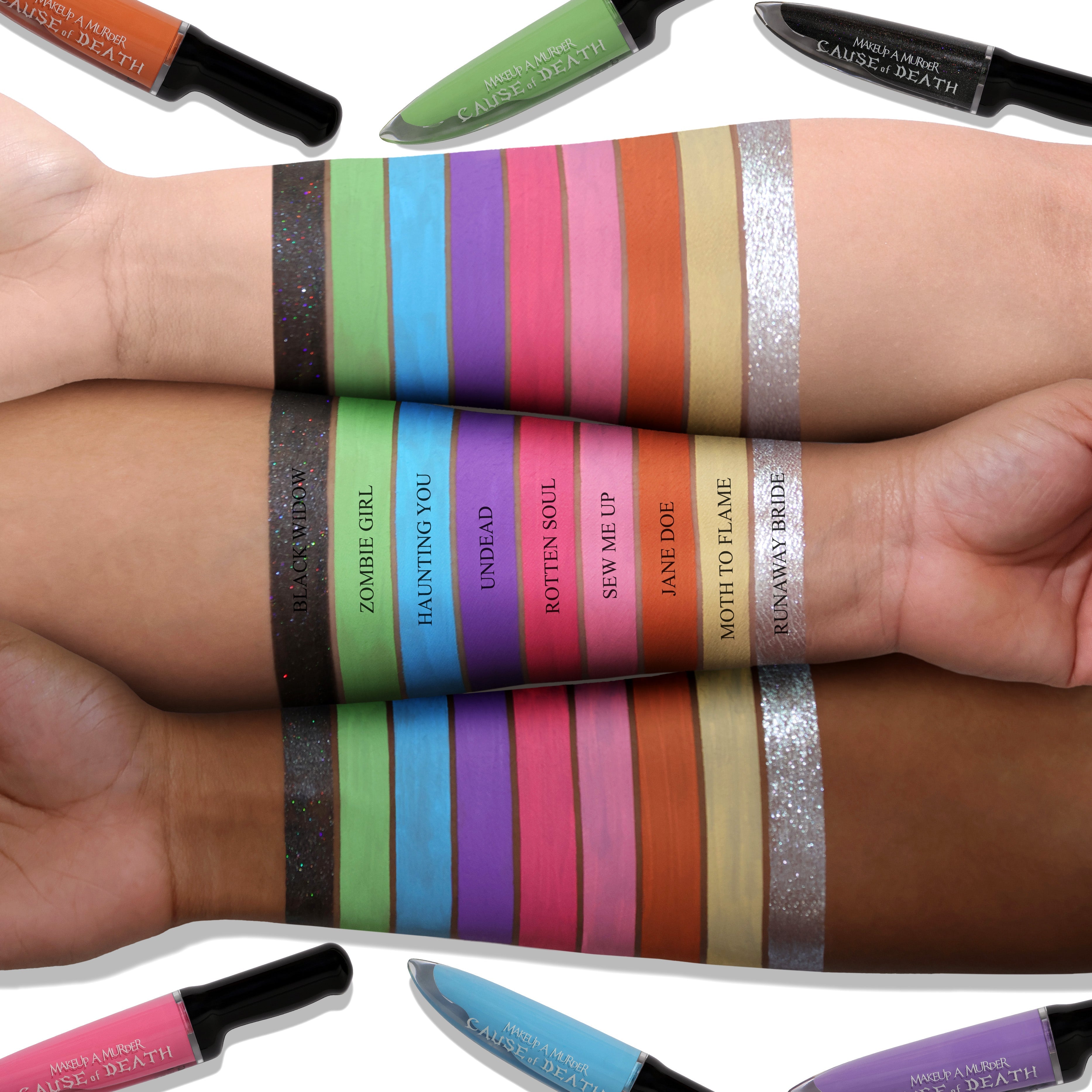 Cause of Death Liquid Eyeshadow Single Color Makeup