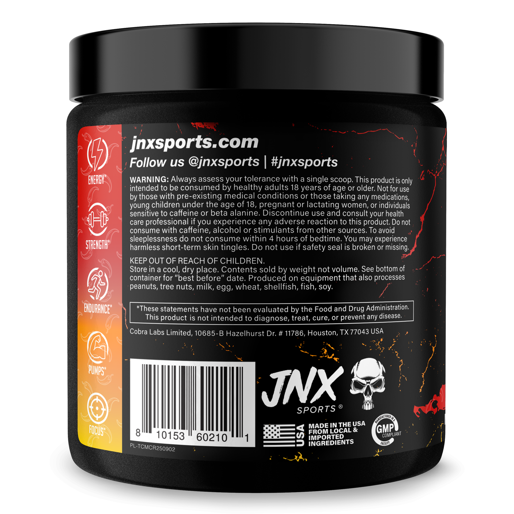 Pre-Workout Energy Performance Formula Powder