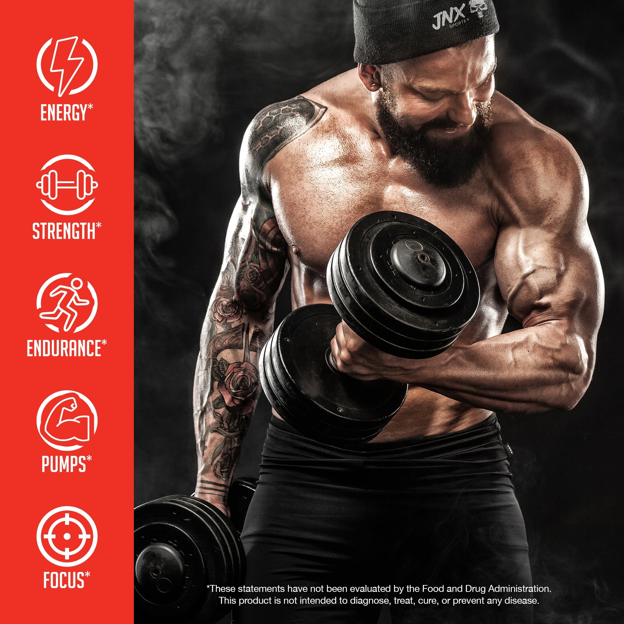 Pre-Workout Energy Performance Formula Powder