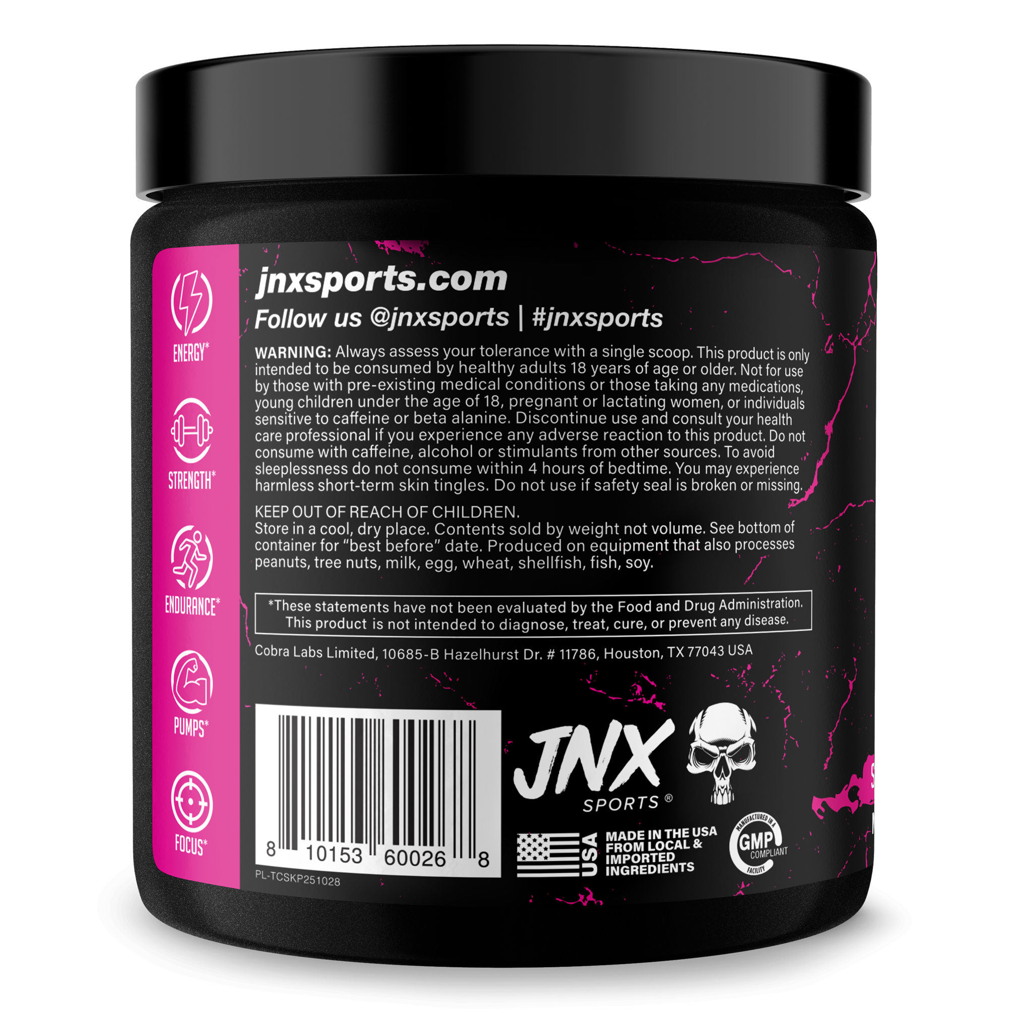 Pre-Workout Energy Performance Formula Powder