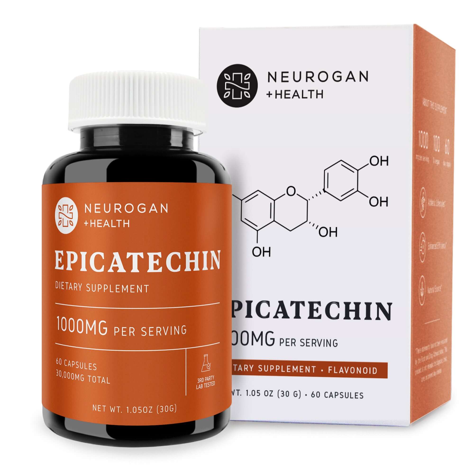 Epicatechin Supplement Daily Performance Nutrition Support Capsules