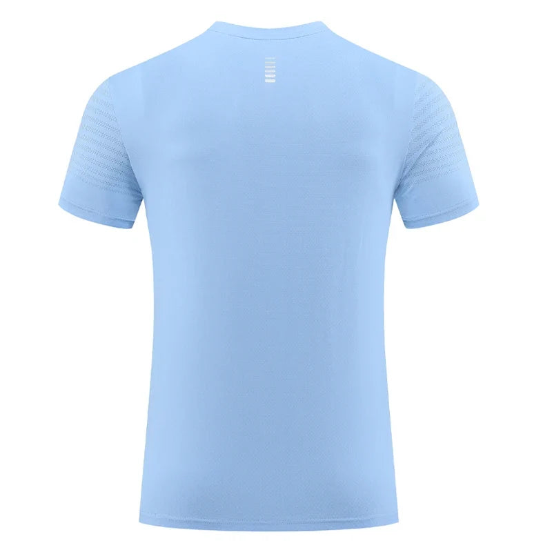 Men's Breathable Performance Running Fitness Workout T-Shirt