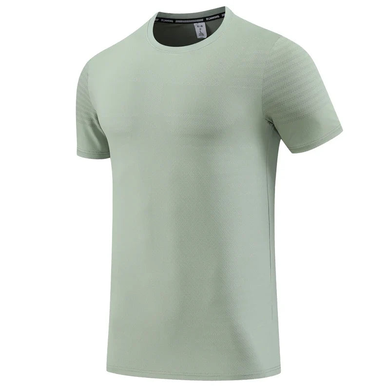 Men's Breathable Performance Running Fitness Workout T-Shirt