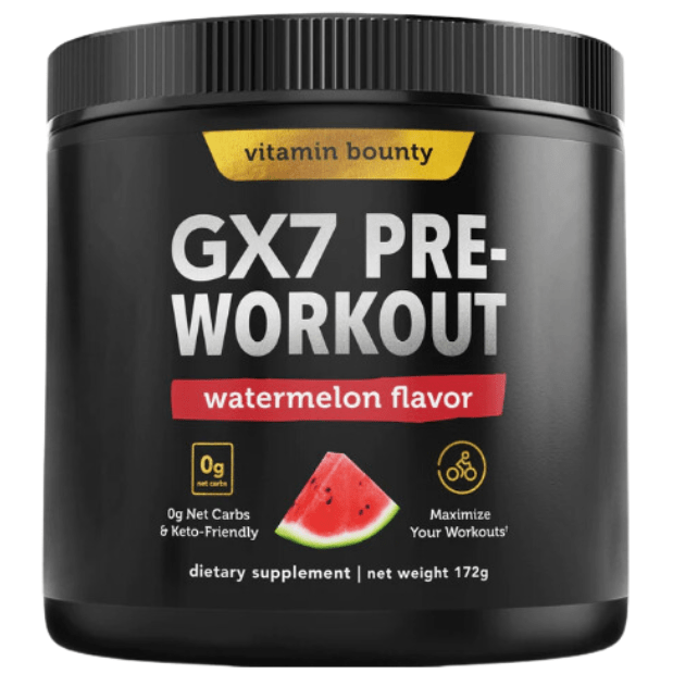 GX7 Watermelon Pre-Workout Energy Performance Formula Powder