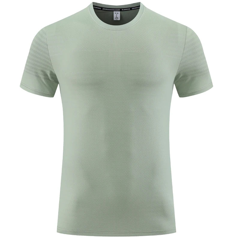 Men's Breathable Performance Running Fitness Workout T-Shirt