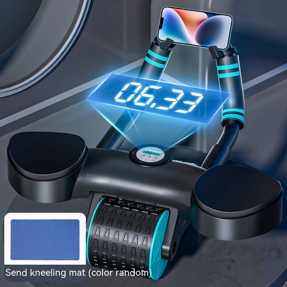 Automatic Rebound Abdominal Wheel Home Fitness Exercise Equipment