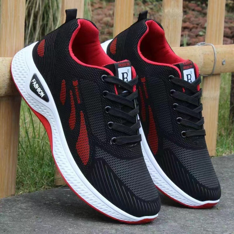 Men's Waterproof Anti-Slip Mesh Casual Running Sports Shoes