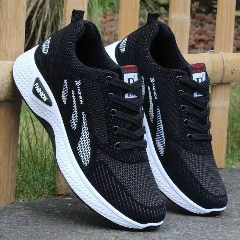Men's Waterproof Anti-Slip Mesh Casual Running Sports Shoes