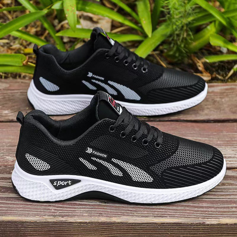 Men's Waterproof Anti-Slip Mesh Casual Running Sports Shoes