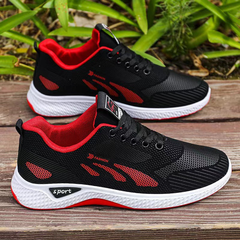 Men's Waterproof Anti-Slip Mesh Casual Running Sports Shoes
