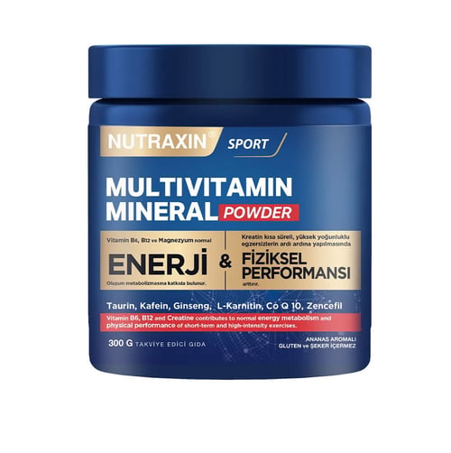 Multivitamin Mineral Powder Daily Nutrition Supplement 300g