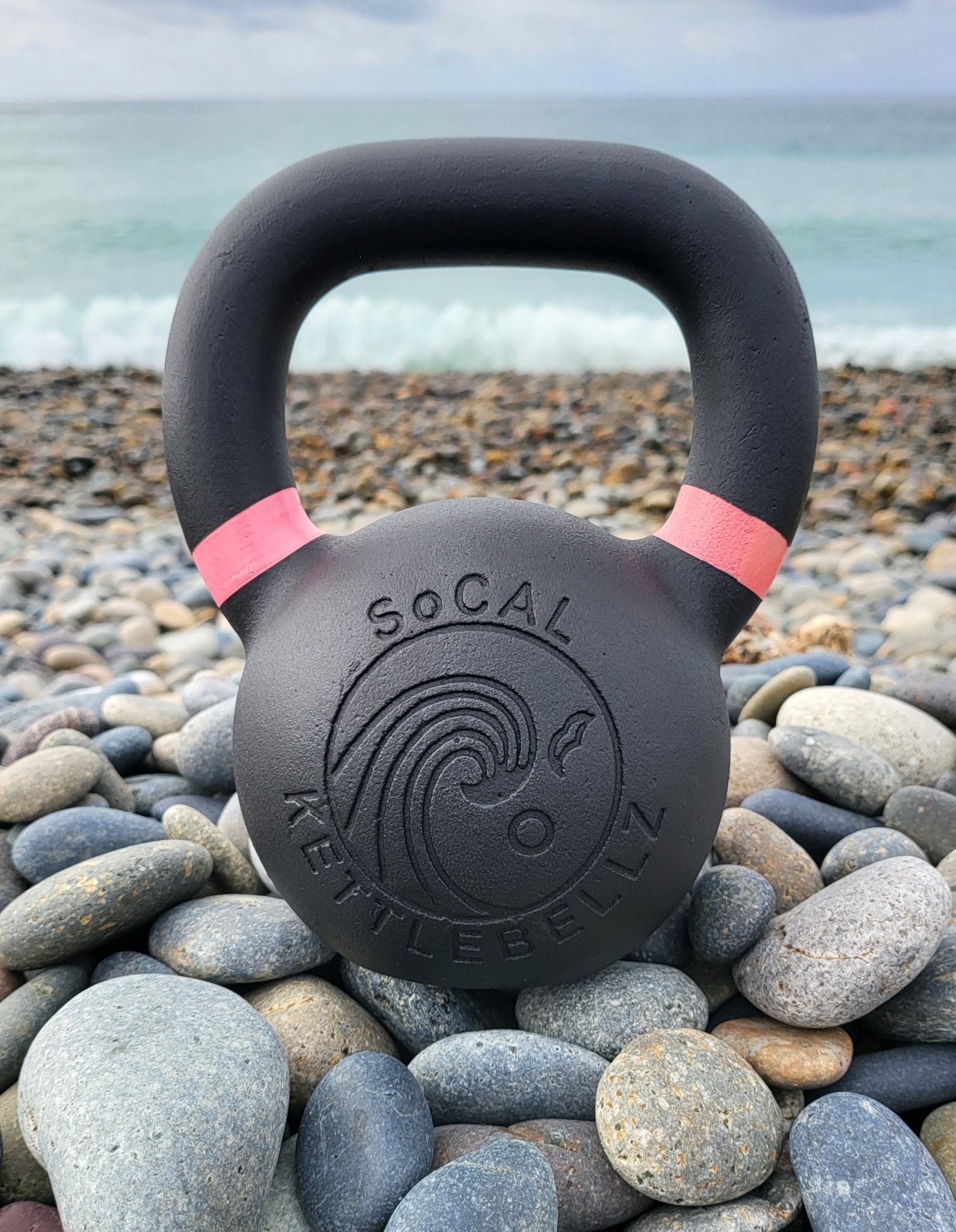 Powder Coated Cast Iron Kettlebell for Strength Training