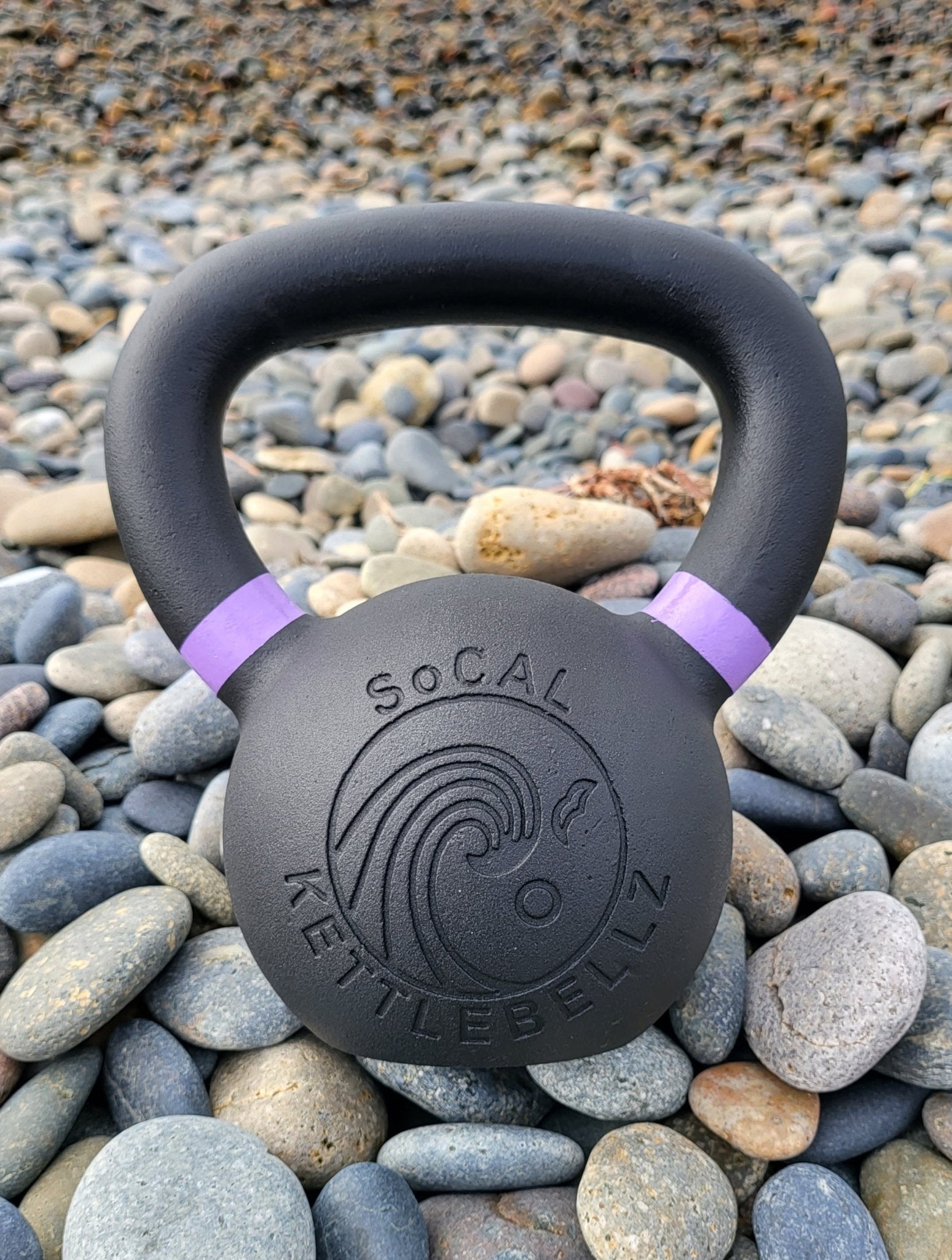 Powder Coated Cast Iron Kettlebell for Strength Training