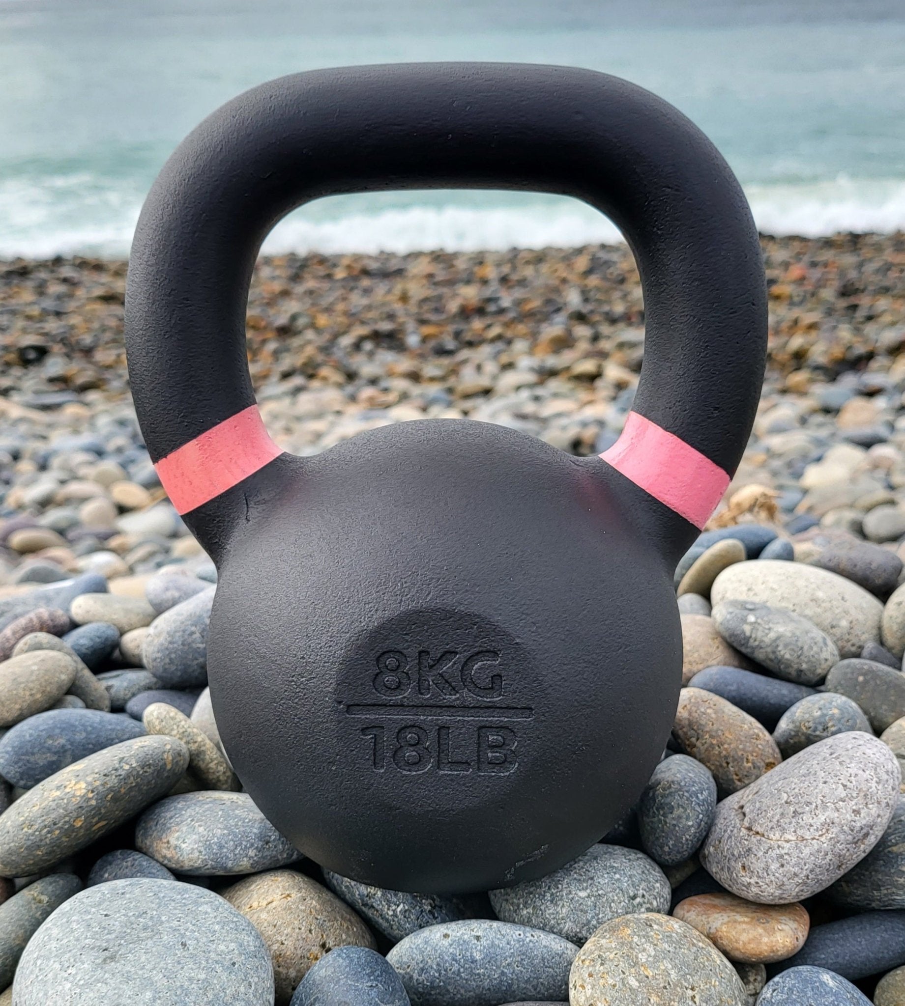 Powder Coated Cast Iron Kettlebell for Strength Training