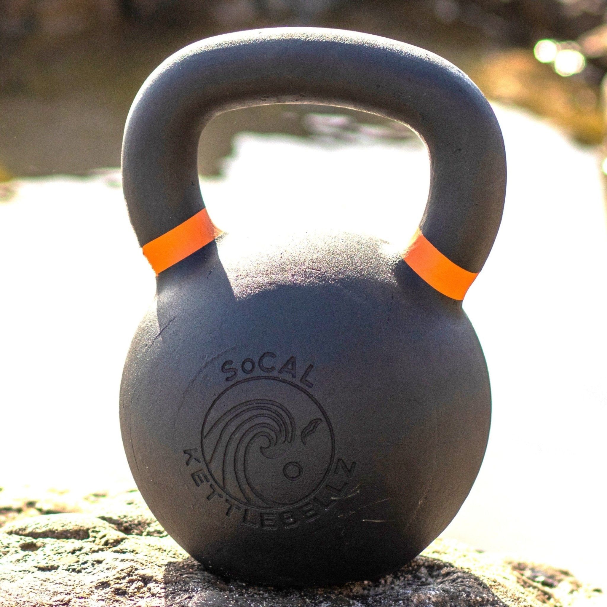 Powder Coated Cast Iron Kettlebell for Strength Training