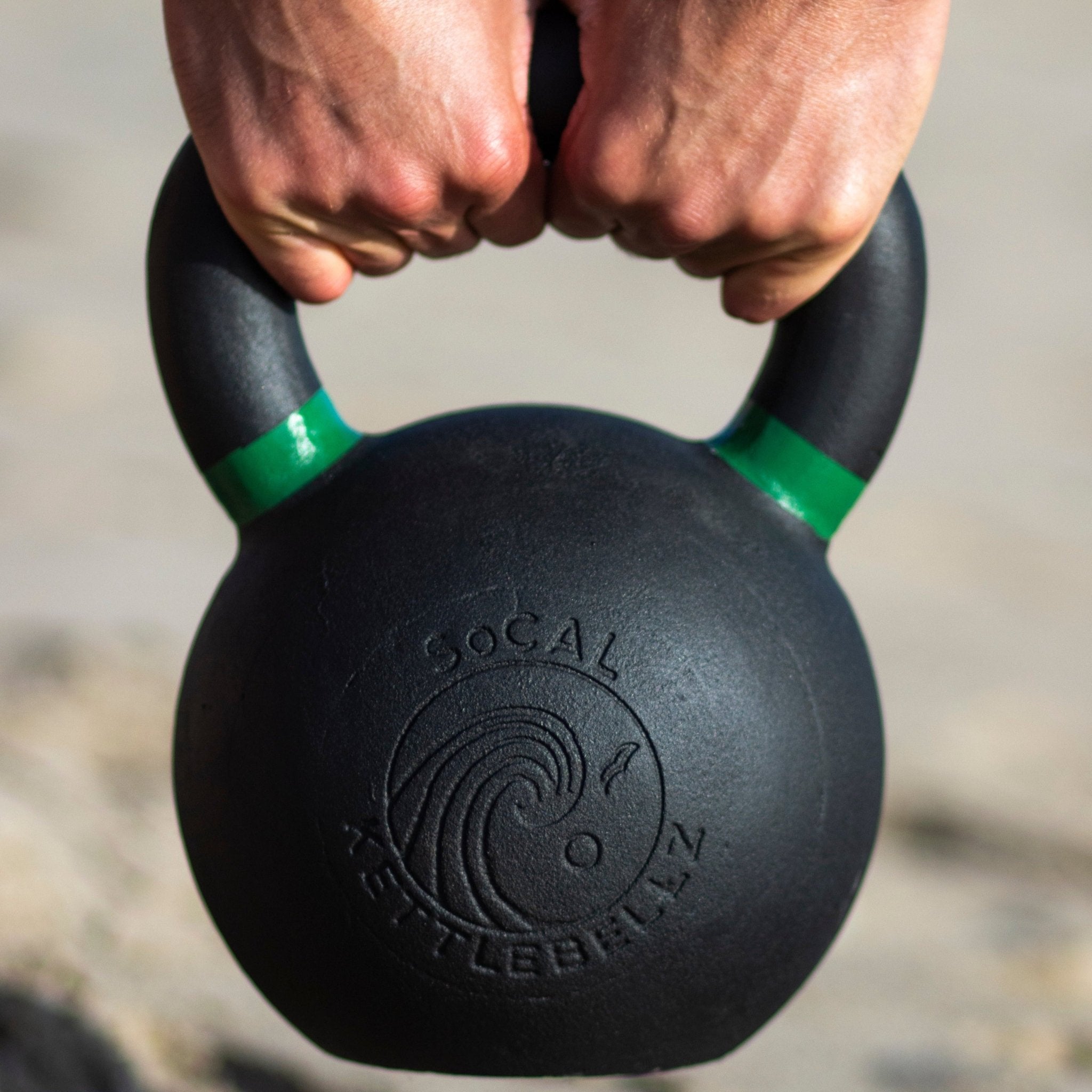 Powder Coated Cast Iron Kettlebell for Strength Training