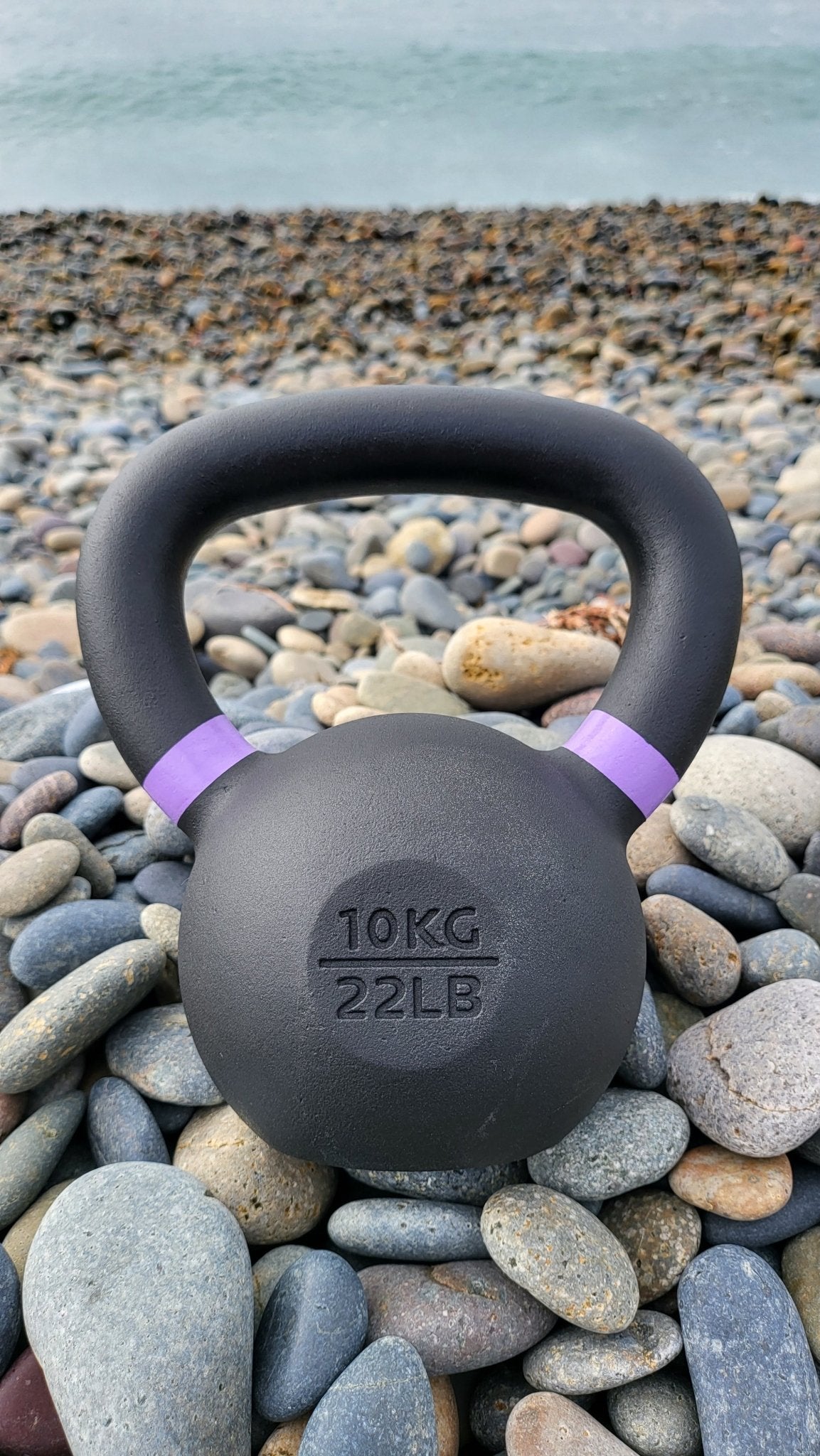 Powder Coated Cast Iron Kettlebell for Strength Training