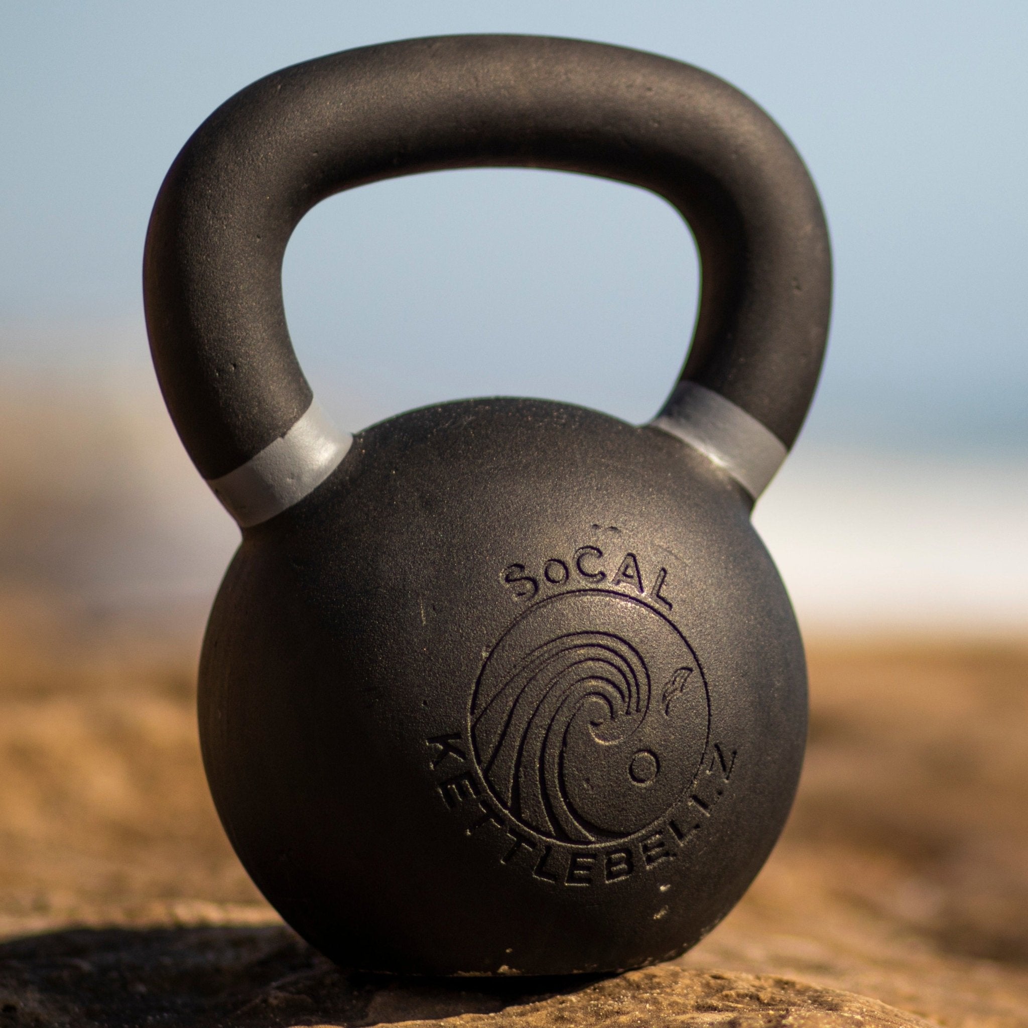 Powder Coated Cast Iron Kettlebell for Strength Training