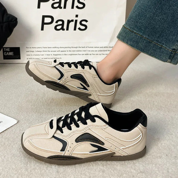 Students White Sports Casual Shoes Versatile Everyday Sneakers