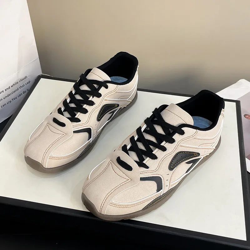 Students White Sports Casual Shoes Versatile Everyday Sneakers