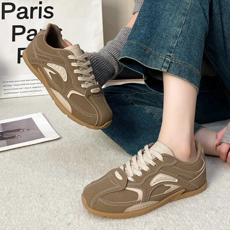 Students White Sports Casual Shoes Versatile Everyday Sneakers