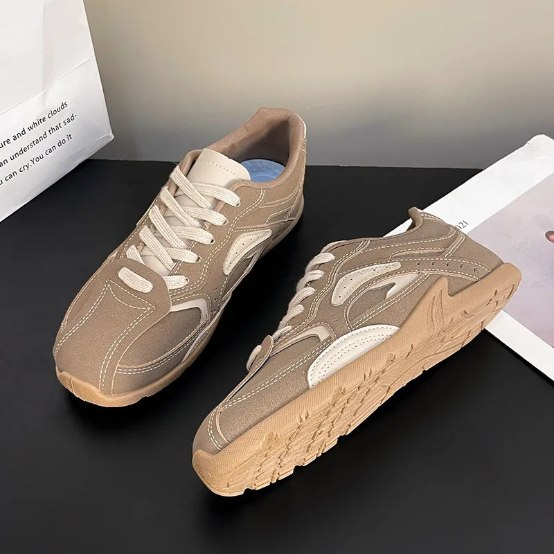 Students White Sports Casual Shoes Versatile Everyday Sneakers