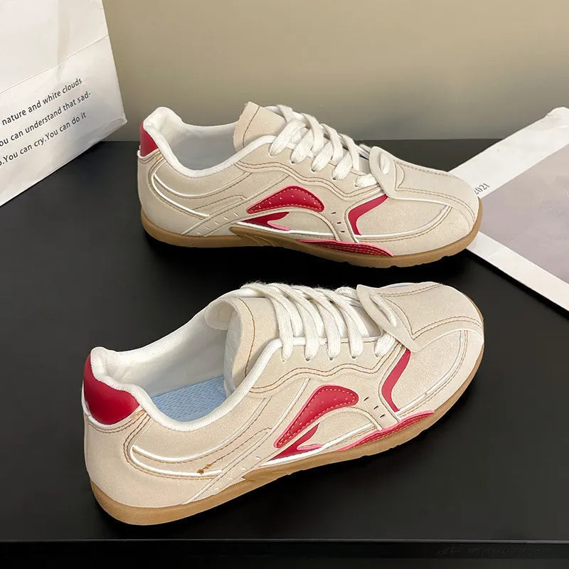 Students White Sports Casual Shoes Versatile Everyday Sneakers