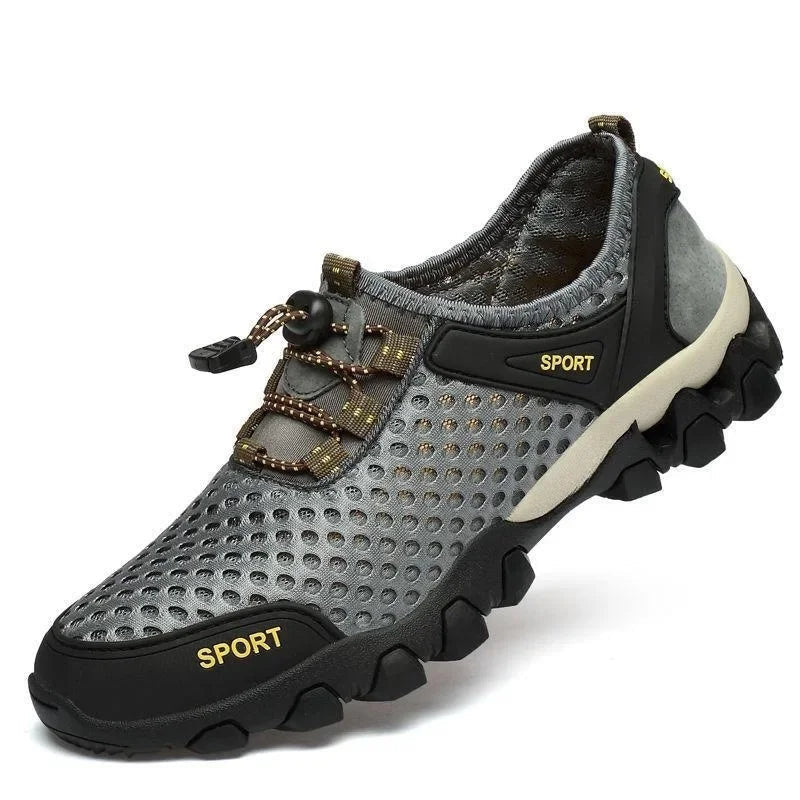 Men's Breathable Mesh Outdoor Running Shoes Anti-Slip Lightweight